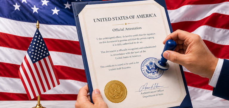 What Is the Complete US Certificate Attestation Process for the UAE?