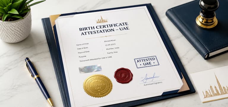 How to Track the Status of Birth Certificate Attestation in Abu Dhabi ?